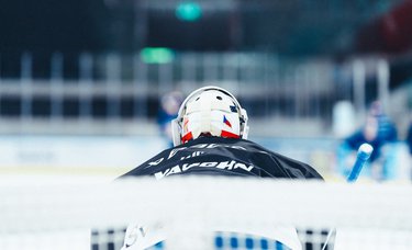Neue Goaliemasken im Einsatz 